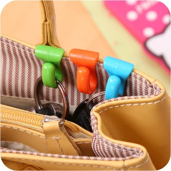 4 бр. практични щипки за ключове, които предпазват от загуба, Държач за ключове, Вградена чанта, Вътрешни куки, топла разпродажба