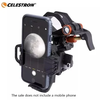 Celestron-Адаптер за смартфон NexYZ, Универсален, Мобилен, Подходящ за астрономически телескопи, бинокли, микроскопи, 3-аксиален