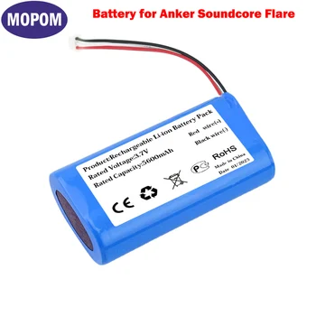 PA32 2ICR19/66 Батерия От 3.7 На 5600 mah За Anker Soundcore Flare 1 2 A3161 A3165 A3102 Безжична Bluetooth Говорител