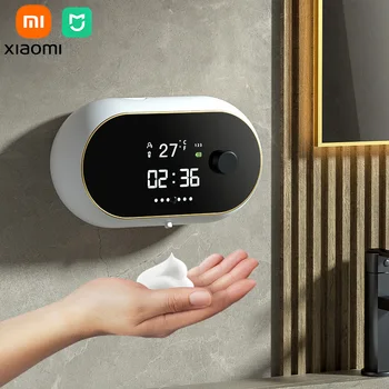 Автоматични дозатори за течен сапун Xiaomi Mijia, зареждане чрез USB, умно сапун, Дезинфектант за ръце, диспенсер за аксесоари за баня