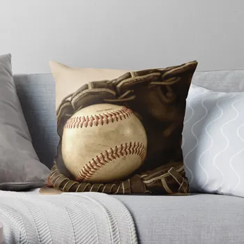 Бейзбол. Възглавница за ръкавици и топка, декоративна възглавница на дивана, възглавница за сядане, калъфи за възглавници