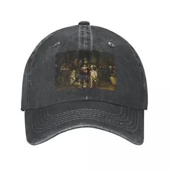 Бейзболна шапка The Night Watch by Rembrandt с козирка, Луксозна марка дамски дрехи за голф, мъжки