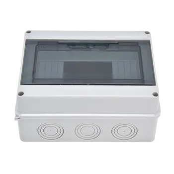 Водоустойчива IP65 разпределителните кутия 200 x 155 x 90 мм, 8-лентов външен електрически разпределителен корпус Разпределителните кутия за автоматичен прекъсвач