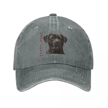 Ежедневни бейзболна шапка за кучета от породата Cane Corso, мастиф, бейзболна шапка от потертого памук в стил унисекс, шапка за бягане на открито, подарък шапки за голф, шапка