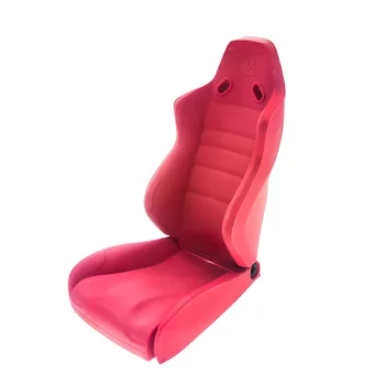 Имитация на автомобилната седалка в кабината, украса модел стол за 1/10 Axial SCX10 III 90046 Wrangler RC Crawler Автомобилни аксесоари