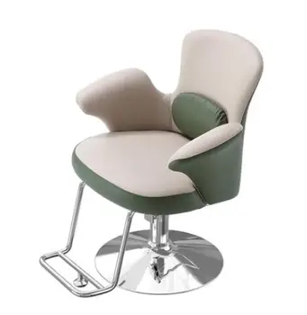 Коса стол, фризьорски салон, модерно подемни стол, стол за подстригване, висок клас коса стол. Мебели за салон, коса стол за интериора.