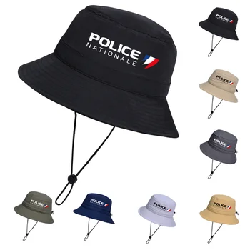 Лято френската полиция, национални авантюристи, сафари, сгъваема панама унисекс, дива солнцезащитная панама, мъжки градинска солнцезащитная шапка