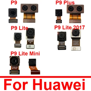 Модул на Предната и Задната Камера За Huawei P9 Plus P9 Lite Mini P9 Lite 2017 Подмяна на Flex Кабел Основна Задна Камера С Голяма Лицева Страна За Малка Камера