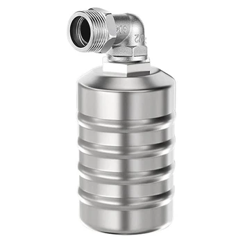 Поплавковый сферичен кран от неръждаема стомана 304, напълно автоматичен регулатор на нивото, резервоар за вода на водна кула, кухненски кран, пълни с вода, B