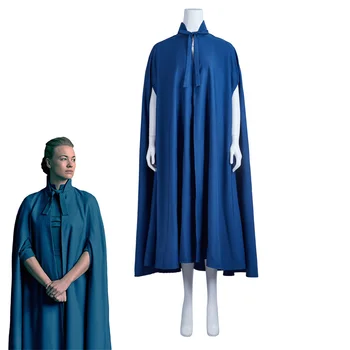 Приказка камериерки, Серена Джой, cosplay костюм за възрастни жени, елегантен класически синьо наметало на Хелоуин, кралят празнична дреха