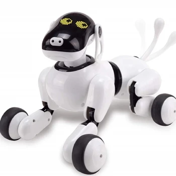 Приложение AI Робот Куче RC Bluetooth Smart Electronic Кученце с дистанционно управление, куче със звук, Танцьорка, поющая, интерактивни играчки за домашни любимци