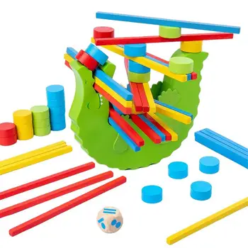 Развитие на игра за деца Крокодил Балансировочные блокове играчки Образователна игра за развитие на умения за деца Мултиплейър онлайн