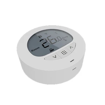 Термостат на Hristo Zigbee, регулатор на температурата, радиаторный термостат, който е съвместим с Amazon Alexa, Google Home Heating App Control