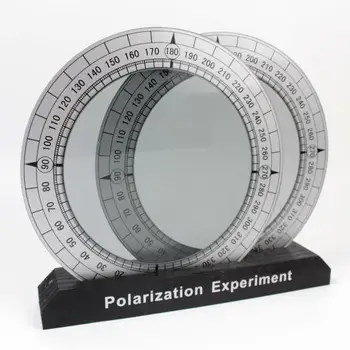 Тестер за поляризация на светлината издаде лицензия за същата дейност Наблюдател Поляризация на светлината Детектор плоча поляризатора Диаметър 21 см