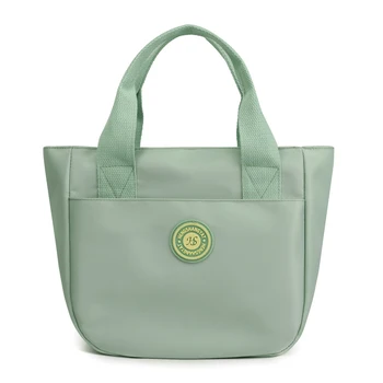Топла и стилна малка чанта с горната дръжка, найлон женствена чанта през рамо дамски чанти-тоут, леки чанти-тоут, плажна чанта Bolsa Feminina