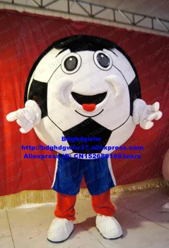 Футболна Топка за краката, талисман Костюм, костюм на герой на комикс за възрастни, костюм за сватбената церемония, педагогически изложба zx1652