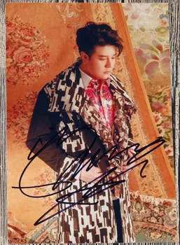 ръчно подпис S. J Super Junior Shin Dong с автограф снимка преопаковане 6 инча безплатна доставка K-POP 042017B